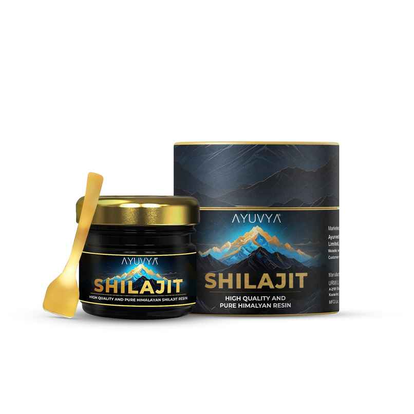 Ayuvya Himalayan Shilajit Resin, High Quality & Pure