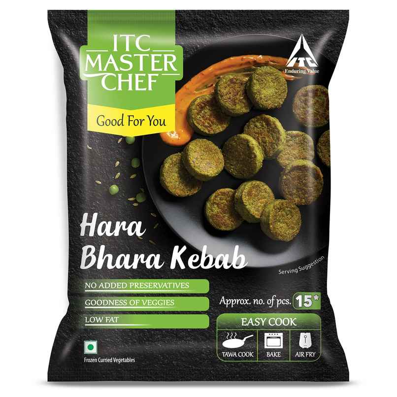 ITC Master Chef Hara Bhara Kebab | No Added Preservatives | Tawa Cook