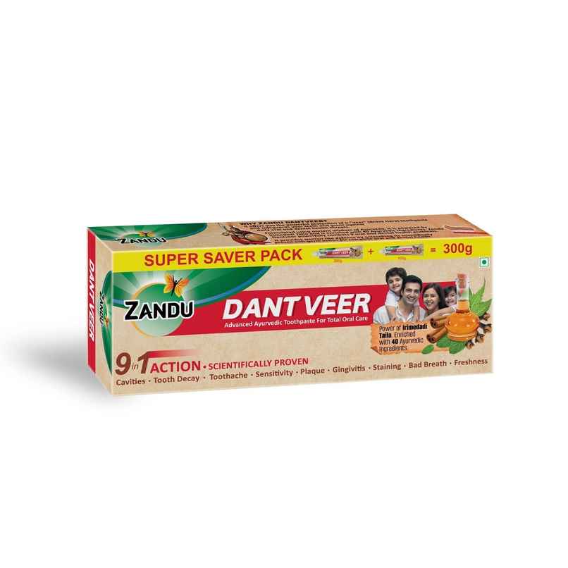 Zandu Dantveer Advanced Ayurvedic Toothpaste