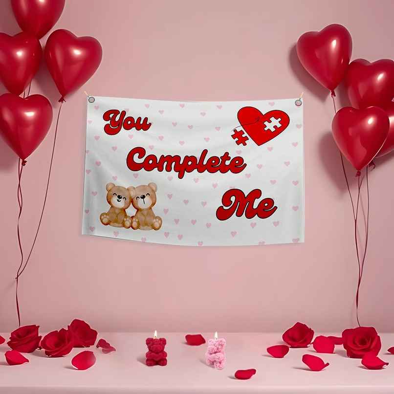 You Complete Me Romantic Decor | Valentine's Day | Special You You Complete Me Romantic Decor | Valentine's Day | Special You