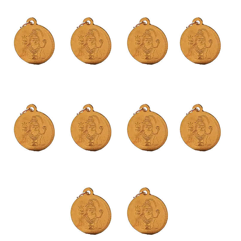 Copper Shiva Pendant | Puja & Spiritual Use | Svasti Copper Shiva Pendant | Puja & Spiritual Use | Svasti
