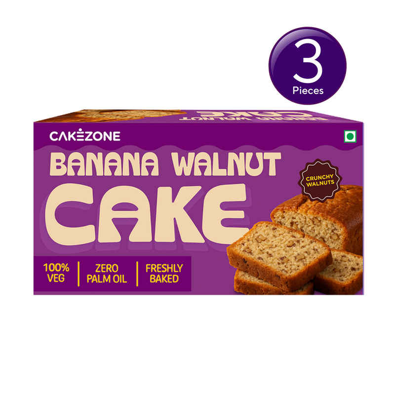 CakeZone Banana Walnut Cake Combo 
