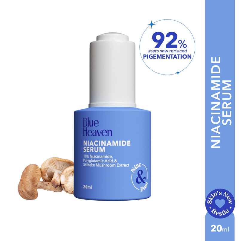 Blue Heaven 10% Niacinamide for Glowing Skin Face Serum for Women