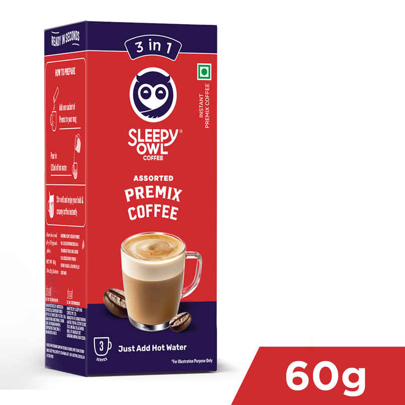 Sleepy Owl Assorted Coffee Premix Sachets