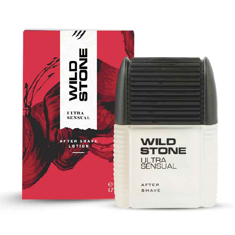 Wild Stone Ultra Sensual After Shave Lotion for Men | Long-Lasting Fragrance | Soothing Care
