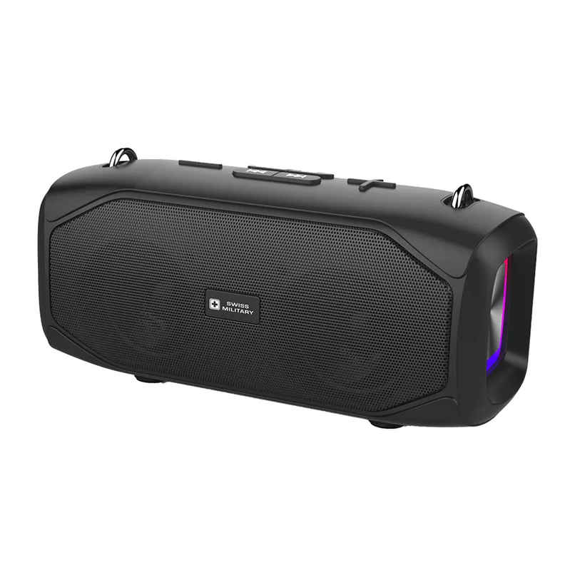 Swiss Military Audio SM RAPLI Bluetooth Speaker | Black
