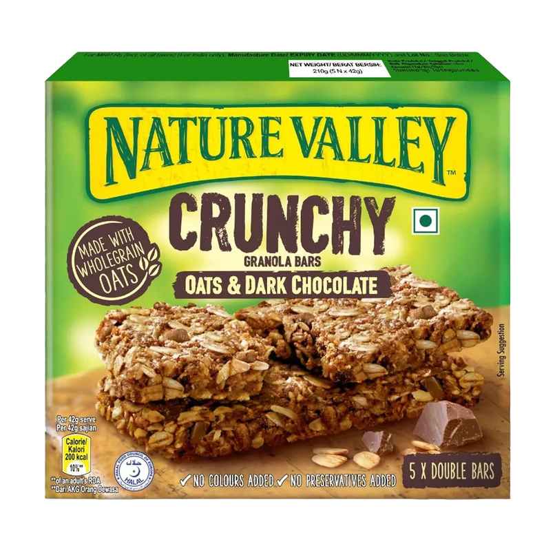 Nature Valley Crunchy Granola Bars Whole Grain Oats & Dark Chocolate