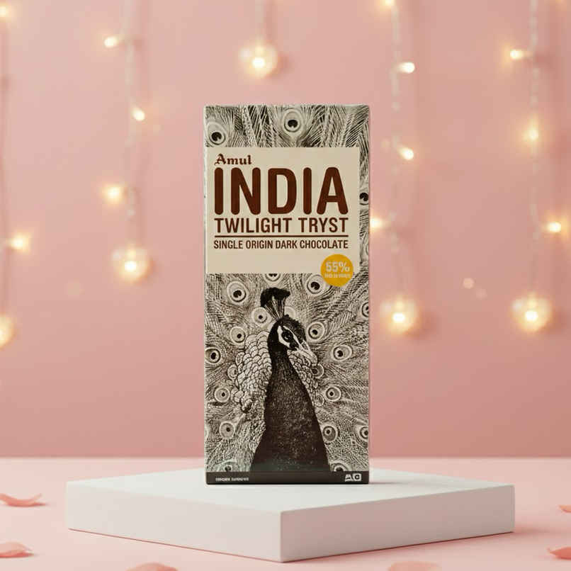 Amul India Twilight Tryst 55% Dark Chocolate Bar