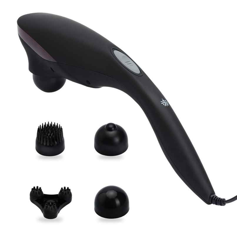 Cult Flex, Corded Electric Handheld Full Body Massager, 4 Interchangeable Heads, Full body Massager