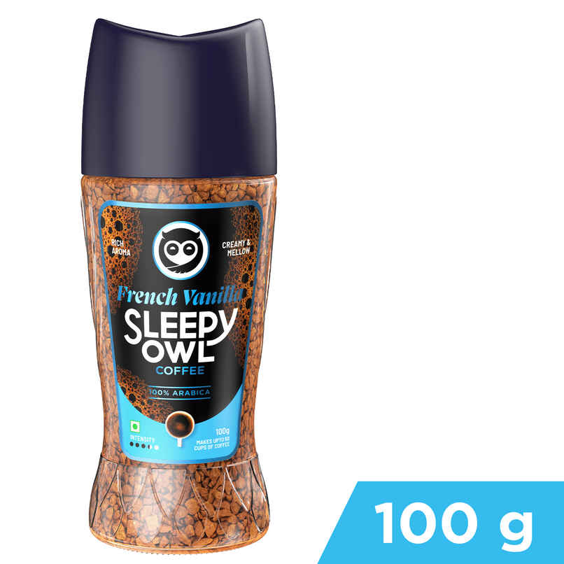 Sleepy Owl French Vanilla 100% Arabica Organic Instant Coffee