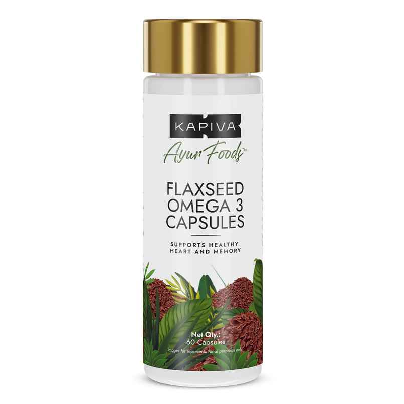 Kapiva Omega 3 Capsules - 60 Capsules