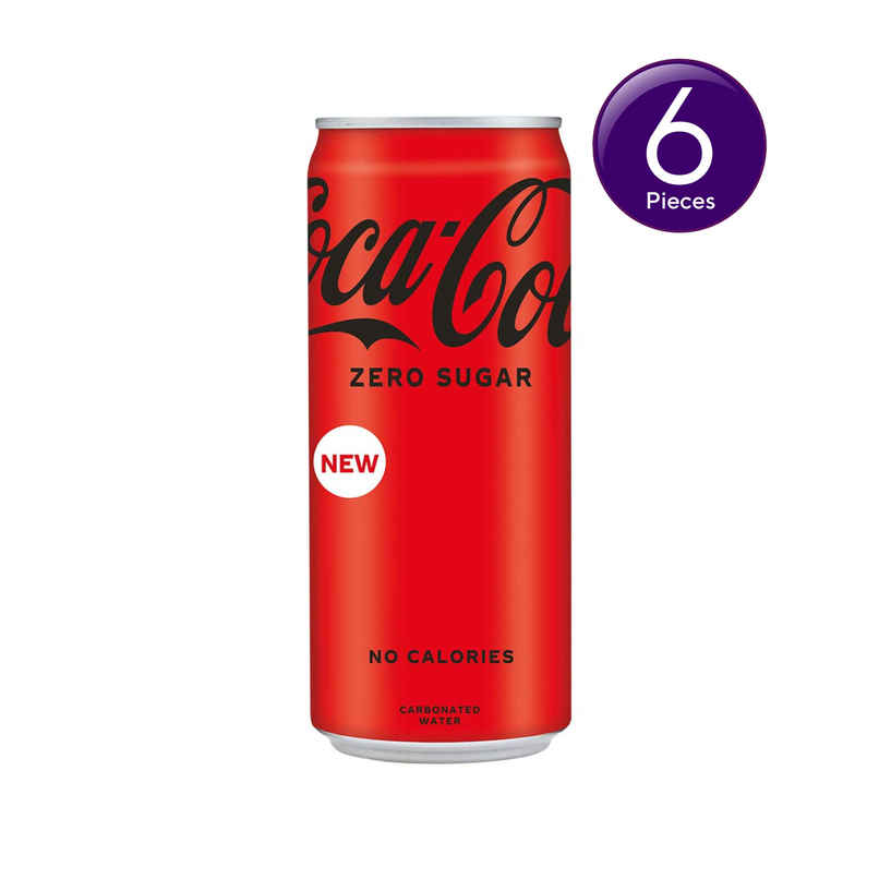Coke Zero Cola Diet Soft Drink Can Combo 