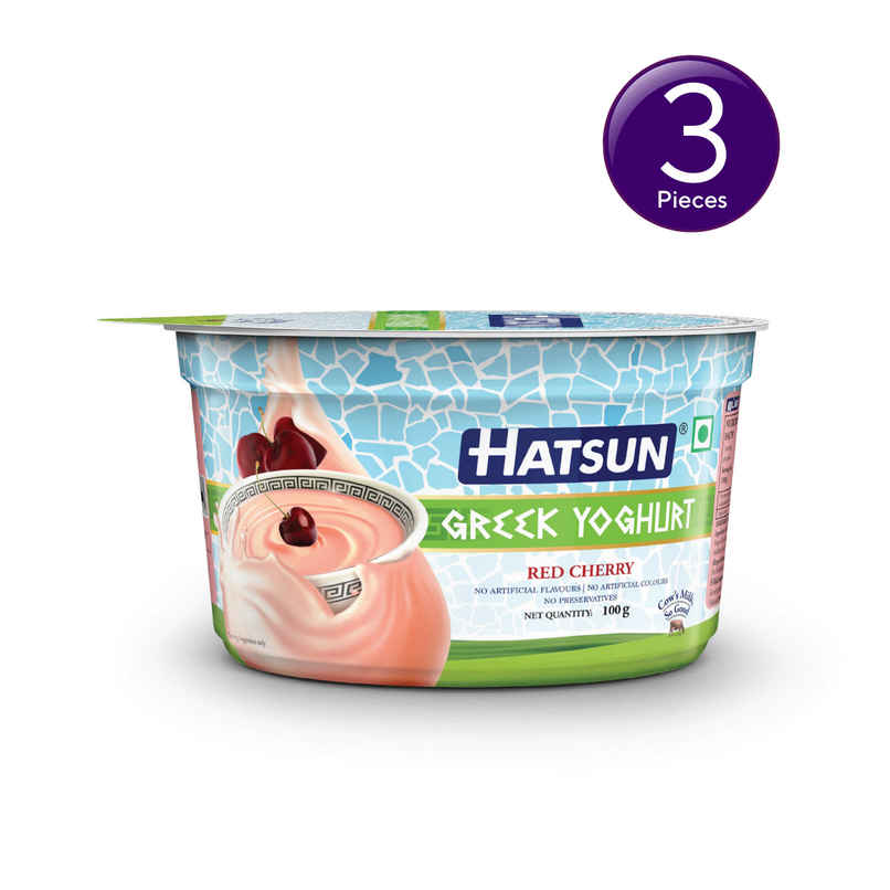 Hatsun Greek Yoghurt Red Cherry Combo Hatsun Greek Yoghurt Red Cherry Combo
