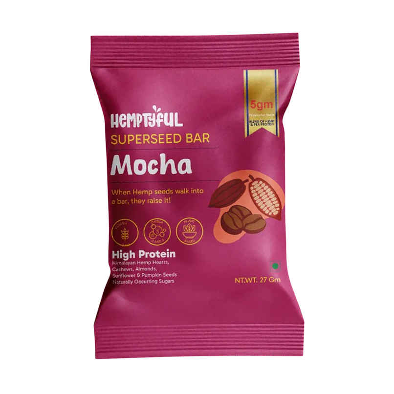 Hemptyful Superseed Bar - Mocha
