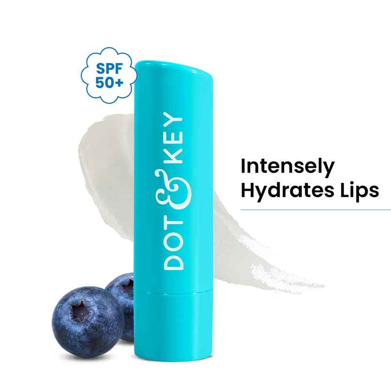 Dot & Key Barrier Repair Hydrating Lip Balm SPF 50 | Blueberry Bliss