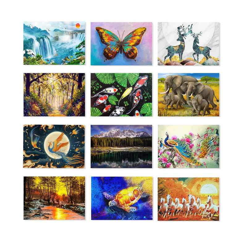 Paper Plane Design Vaastu Wall Poster | Set Of 12 | Size 29 x 21 cm | D26 Paper Plane Design Vaastu Wall Poster | Set Of 12 | Size 29 x 21 cm | D26