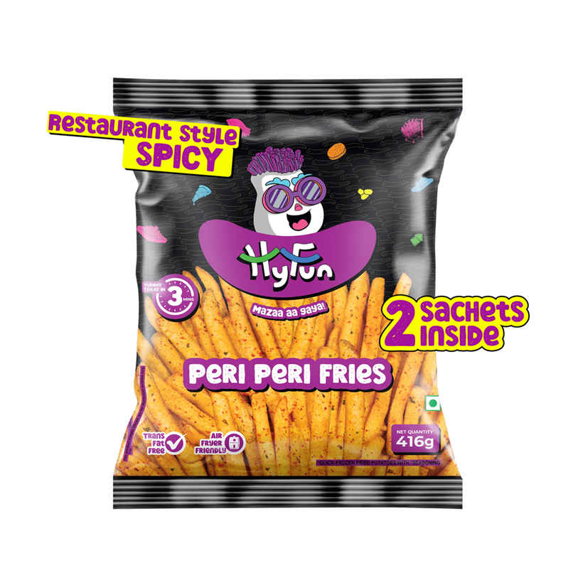 HyFun Peri Peri French Fries, Hot & Spicy | Frozen