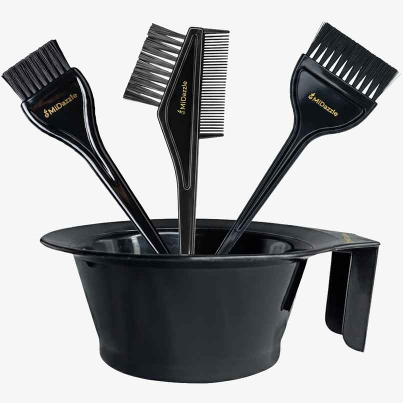 Midazzle Professional Use Hair Coloring Dyeing Kit Brush With Bowl |MIDB1004 Midazzle Professional Use Hair Coloring Dyeing Kit Brush With Bowl |MIDB1004