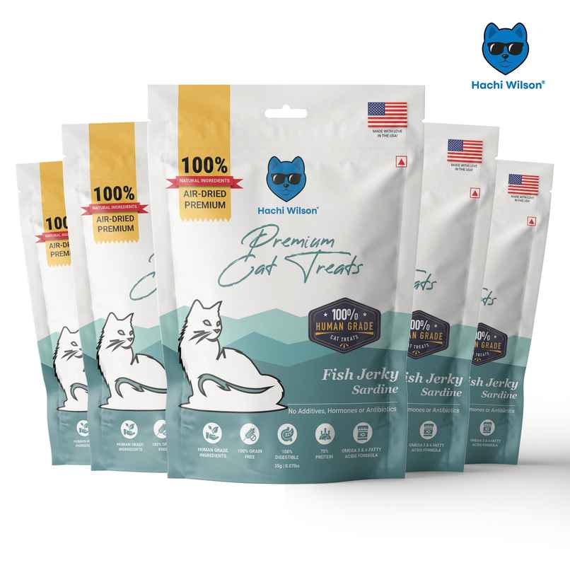 Hachi Wilson Cat Treat - Fish Crunchies