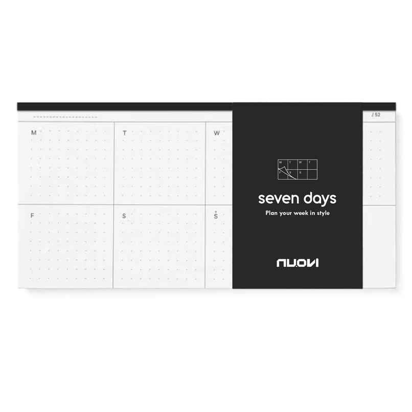 Nuovi Seven Days Pad | 205x100 mm - 52 Sheets