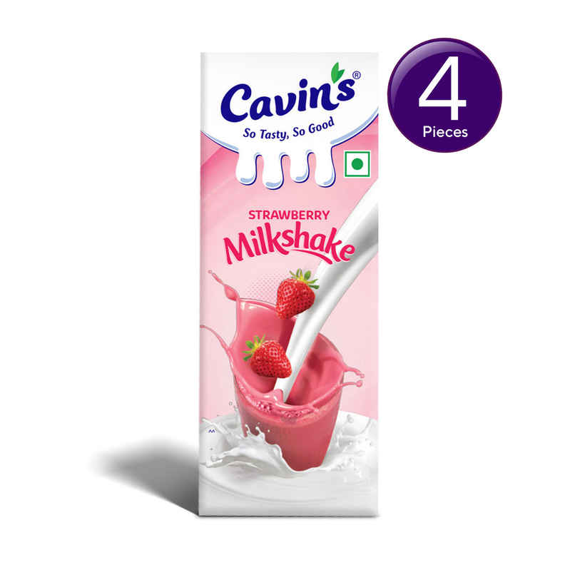 Cavin's Strawberry Milkshake Combo Cavin's Strawberry Milkshake Combo