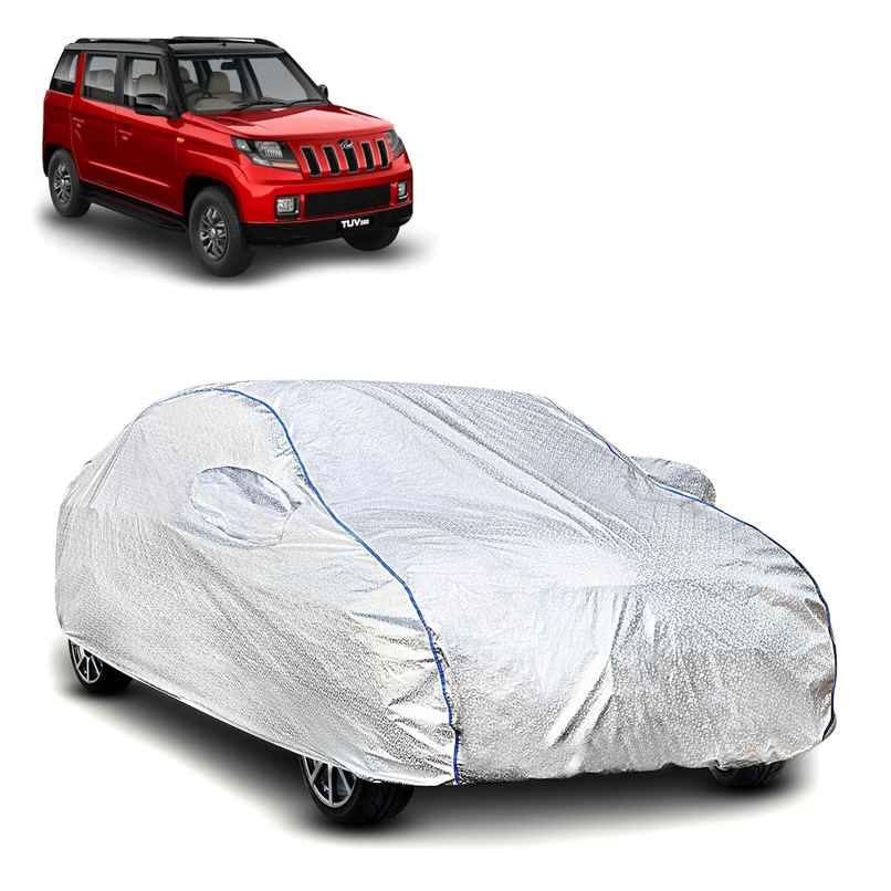 Motorzee Body Cover for Suv and Sedan Free Size | XXL)