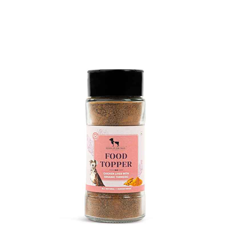 HUFT Food Topper Chicken Liver With Organic Turmeric Dog Treat