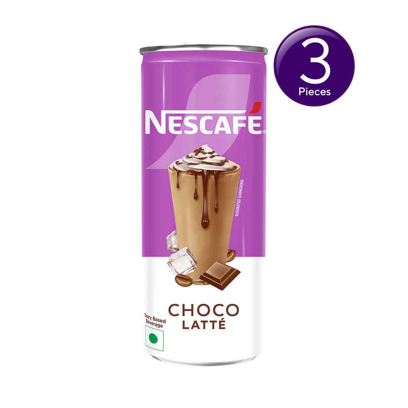 Nescafe Cafe Style Choco Latte Cold Coffee Combo 