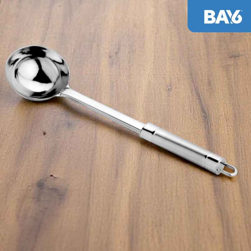 BAY6 Steel Cooking and Serving Ladle