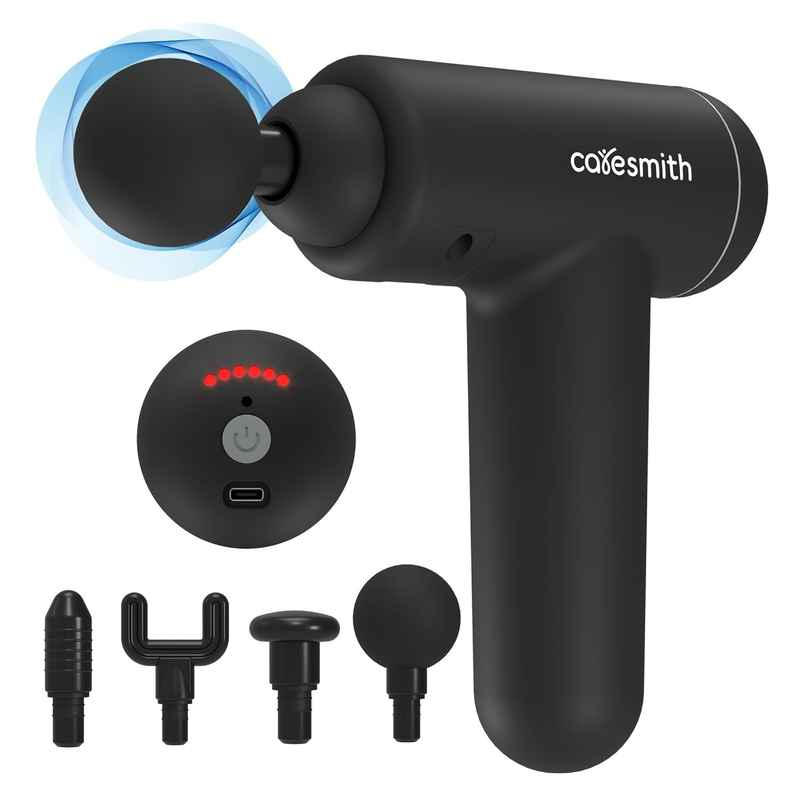 Caresmith Charge Boost Massage Gun True Percussion Massager Machine Pain Relief For Men And Women