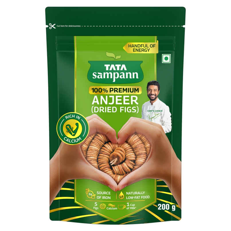 Tata Sampann Premium Anjeer (Dried Figs)Rich In Calcium & Fibre Tata Sampann Premium Anjeer (Dried Figs)Rich In Calcium & Fibre