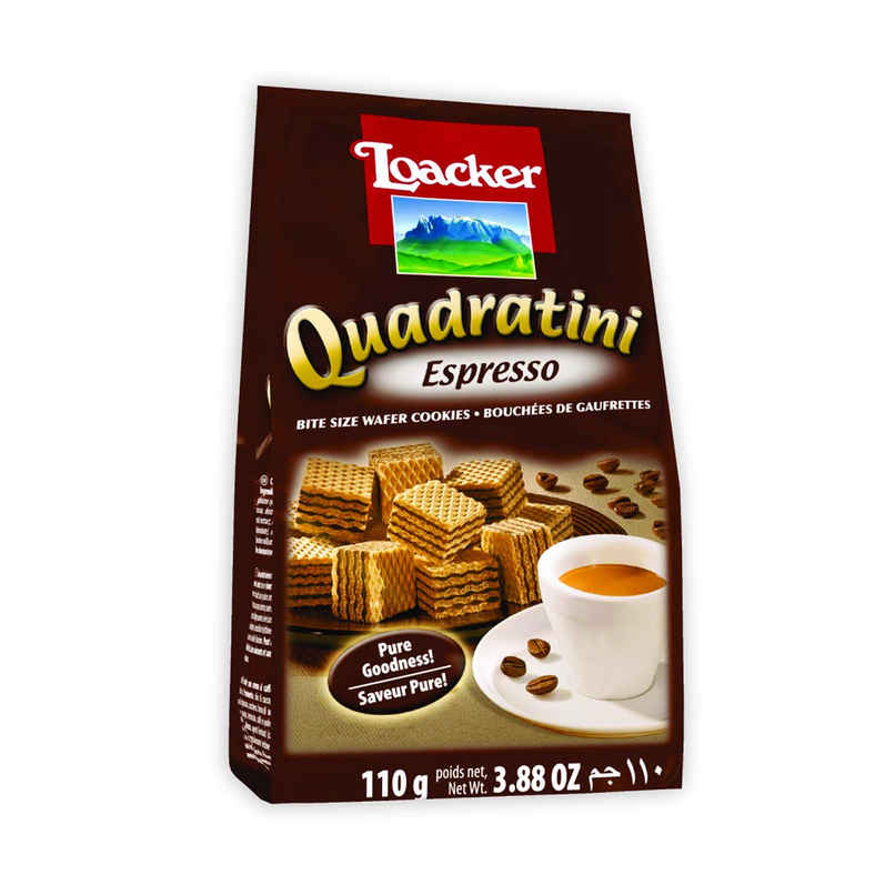 Loacker Quadratini Espresso Loacker Quadratini Espresso
