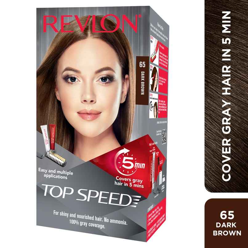Revlon Top Speed Hair Color Woman-Dark Brown