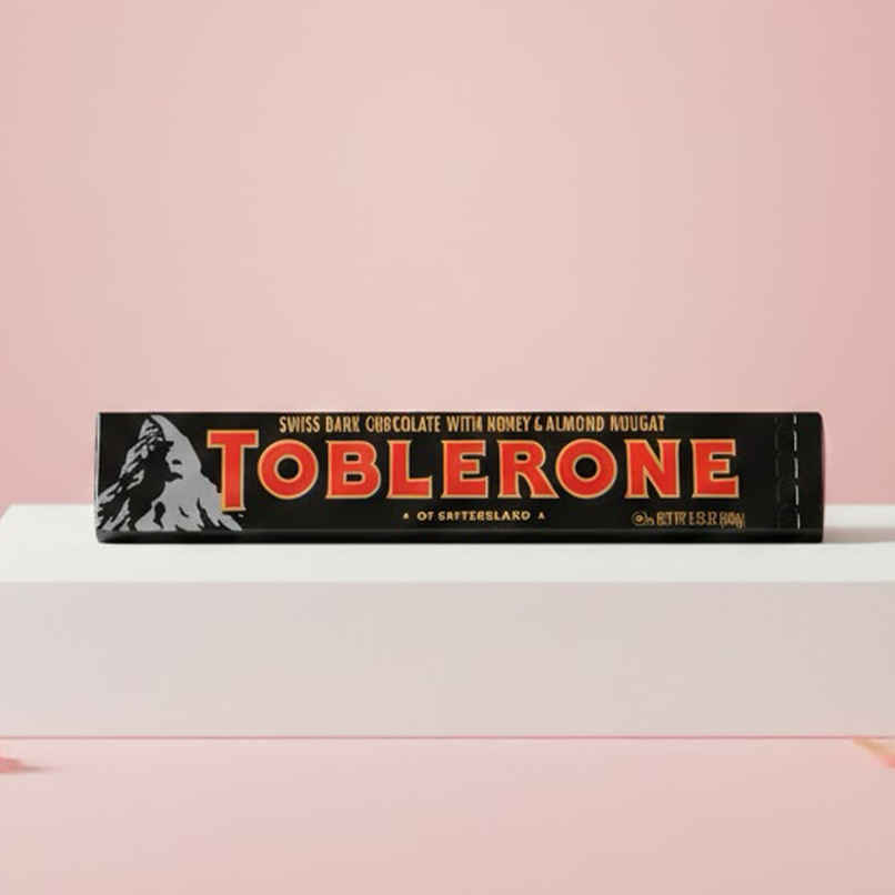 Toblerone Swiss Dark Chocolate With Honey & Almond Nougat