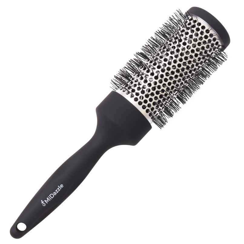 Midazzle Professional Blow Dry Hot Curl Hair Brush with Ionic Technology |MIHB0030
