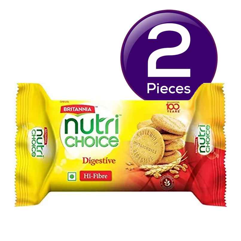 Britannia Nutrichoice High-Fibre Digestive Biscuits Combo