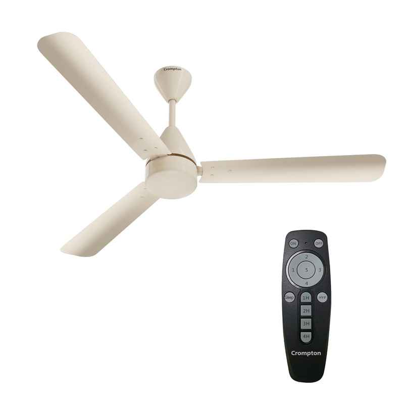 Crompton Energion Hyperjet BLDC Ceiling Fan,1200mm,Remote Control,BEE 5 Star Rated,Anti-Rust,Ivory Crompton Energion Hyperjet BLDC Ceiling Fan,1200mm,Remote Control,BEE 5 Star Rated,Anti-Rust,Ivory