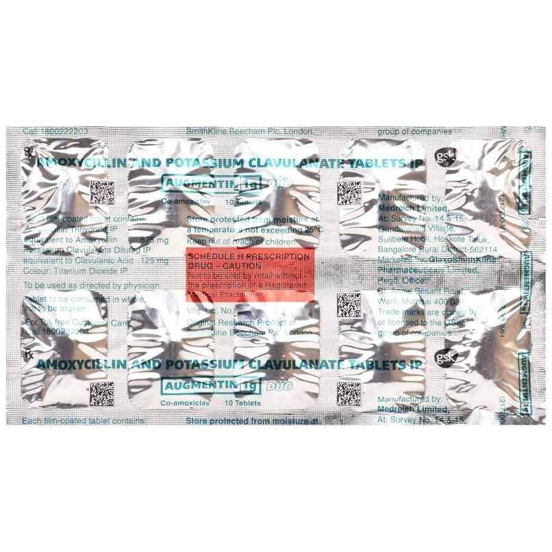 Augmentin 1g Duo Tablet