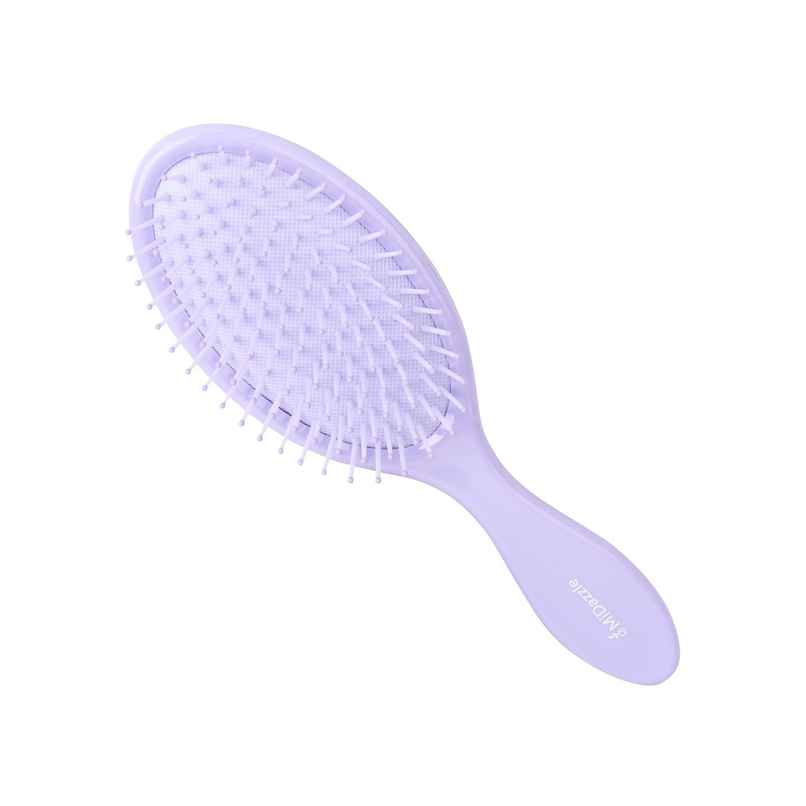 Midazzle Premium Lavender Floral Paddle Hair Brush |MIHB0024