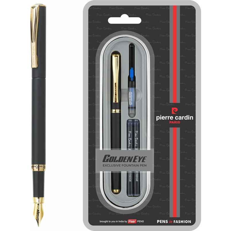 Pierre Cardin Golden Eye Black Fountain Pen Pierre Cardin Golden Eye Black Fountain Pen