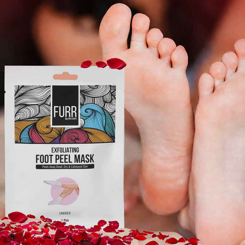 FURR By Pee Safe Peeling & Exfoliating Foot Mask