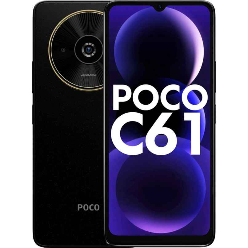 Poco C61 | 4GB | 64GB | Diamond Dust Black