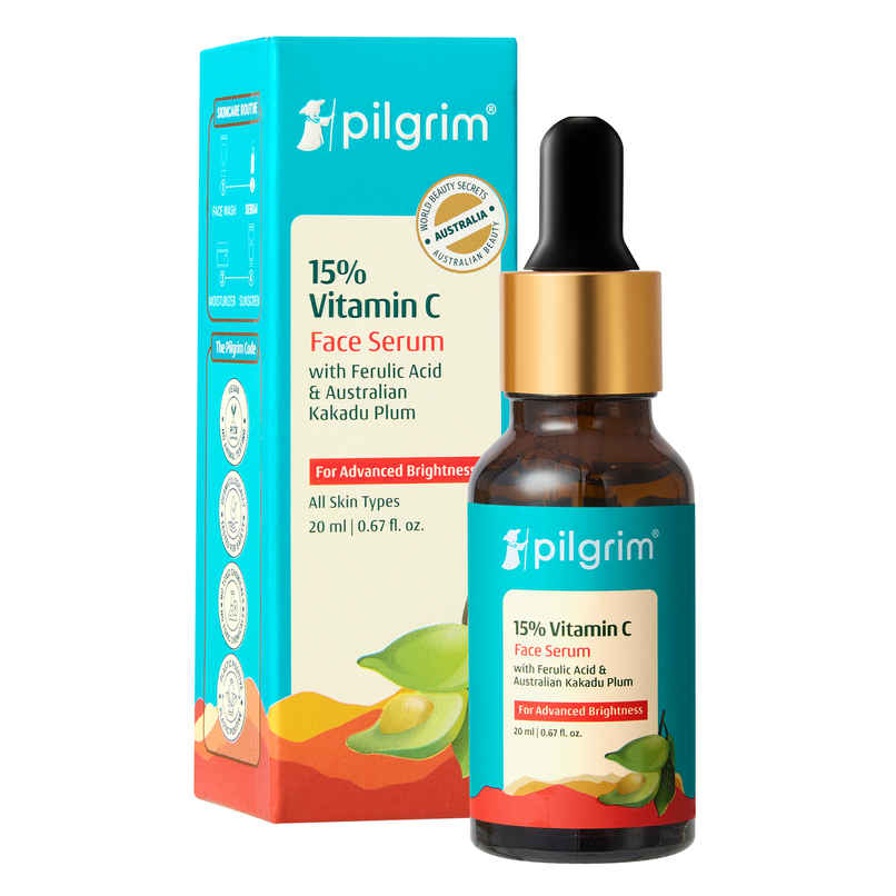 Pilgrim 15% Vitamin C Face Serum For Advanced Brightness