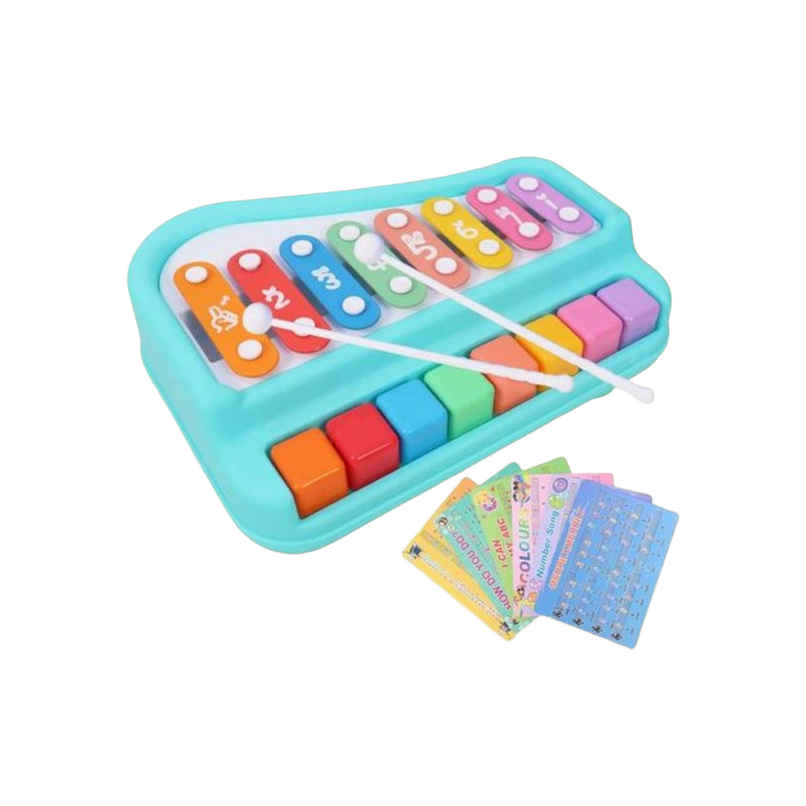 Toyshine 2 In 1 Baby Piano Xylophone Toy For Toddlers 1-3 Years Old For Baby Kids Girls Boys