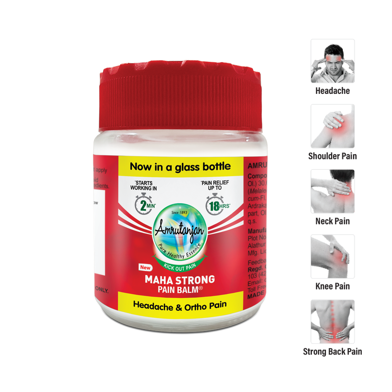 Amrutanjan Maha Strong Pain Balm Amrutanjan Maha Strong Pain Balm