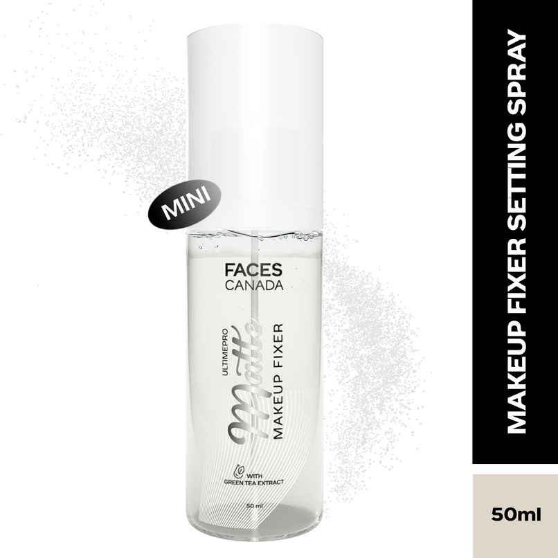 Faces Canada Ultime Pro Matte Makeup Fixer Mini | Long Lasting Makeup Setting Spray