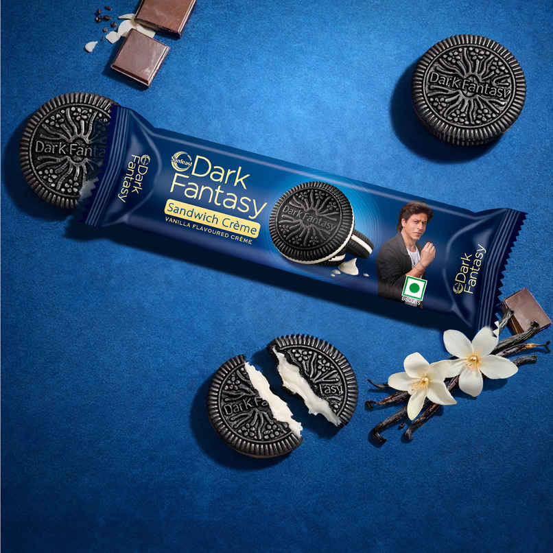 Vanilla Creme Biscuit by Sunfeast Dark Fantasy Vanilla Creme Biscuit by Sunfeast Dark Fantasy