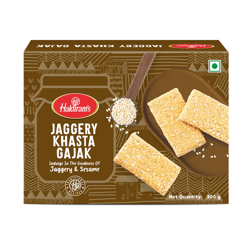 Haldiram's Jaggery Khasta Gajak 