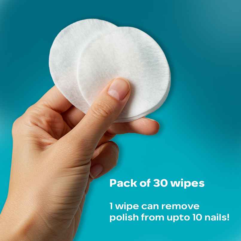 Faces Canada Swipe & Shine Nail Polish Remover Wipes | Quick & Effortless | Lemon