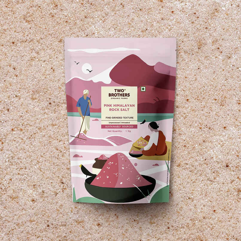 Two Brothers Organic Farms Pink Himalayan Rock Salt | Naturally Rich in Minerals Two Brothers Organic Farms Pink Himalayan Rock Salt | Naturally Rich in Minerals